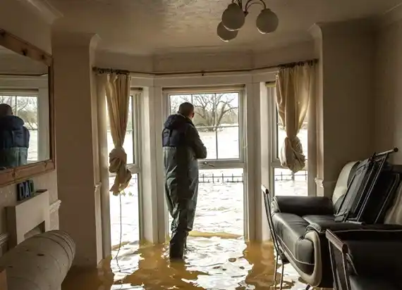 water damage restoration service New River